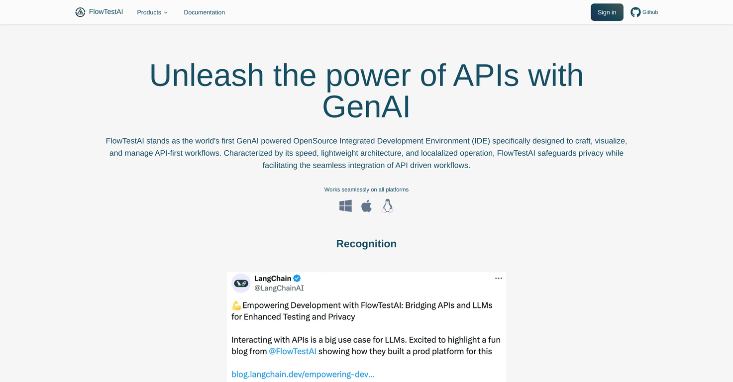 FlowTestAI screenshot
