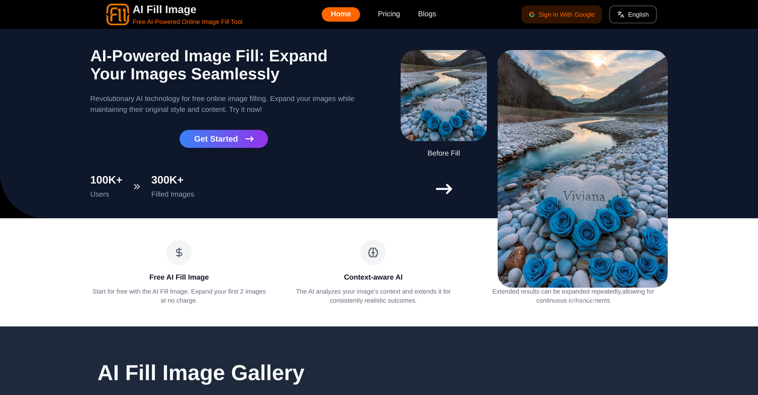 AI Fill Image screenshot