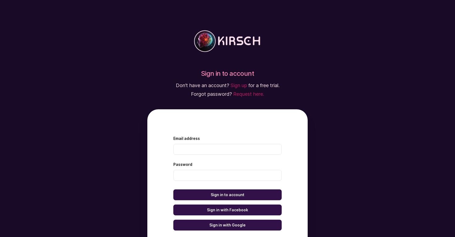 Kirsch screenshot