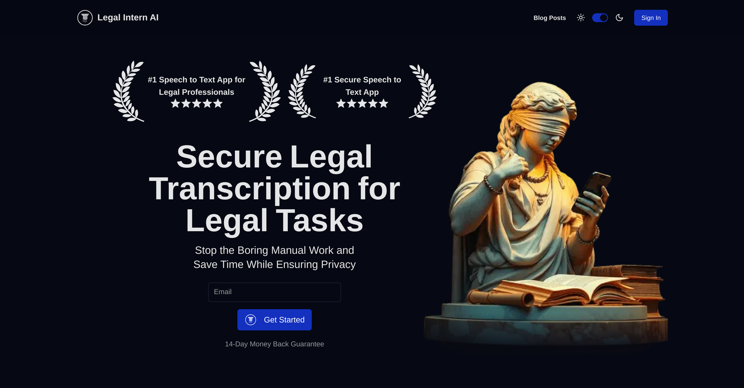 Legal Intern AI screenshot