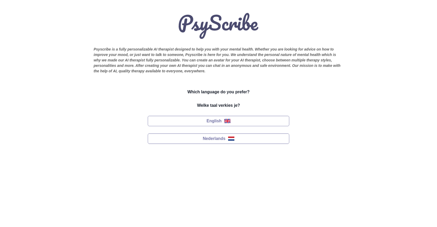 PsyScribe screenshot
