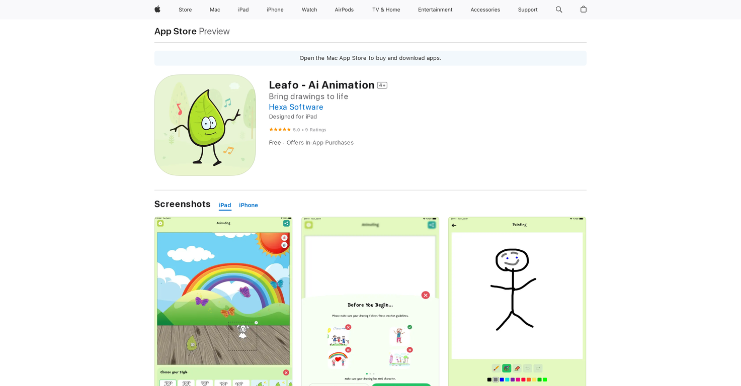 Leafo screenshot