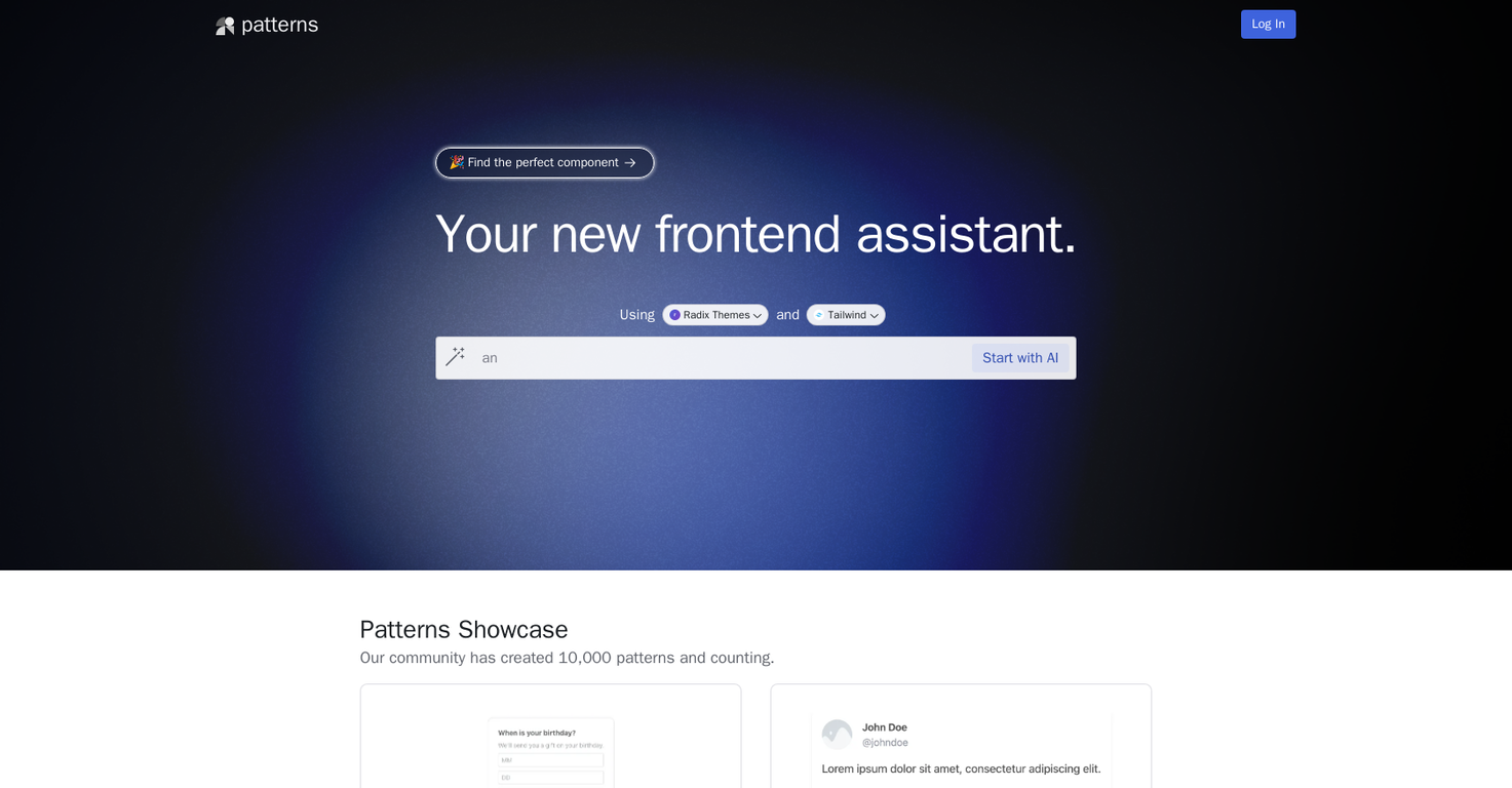 Magic Patterns screenshot