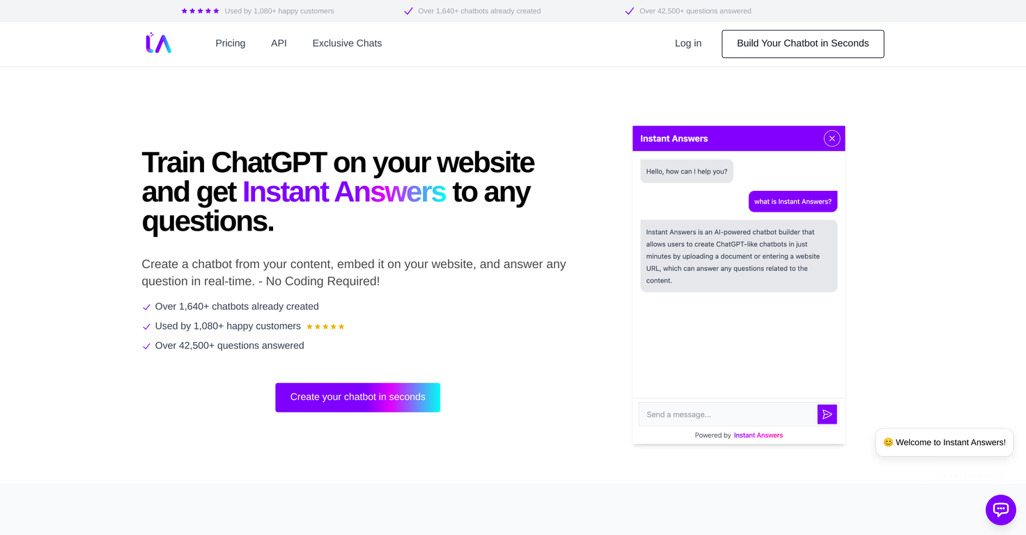 Instantanswers screenshot