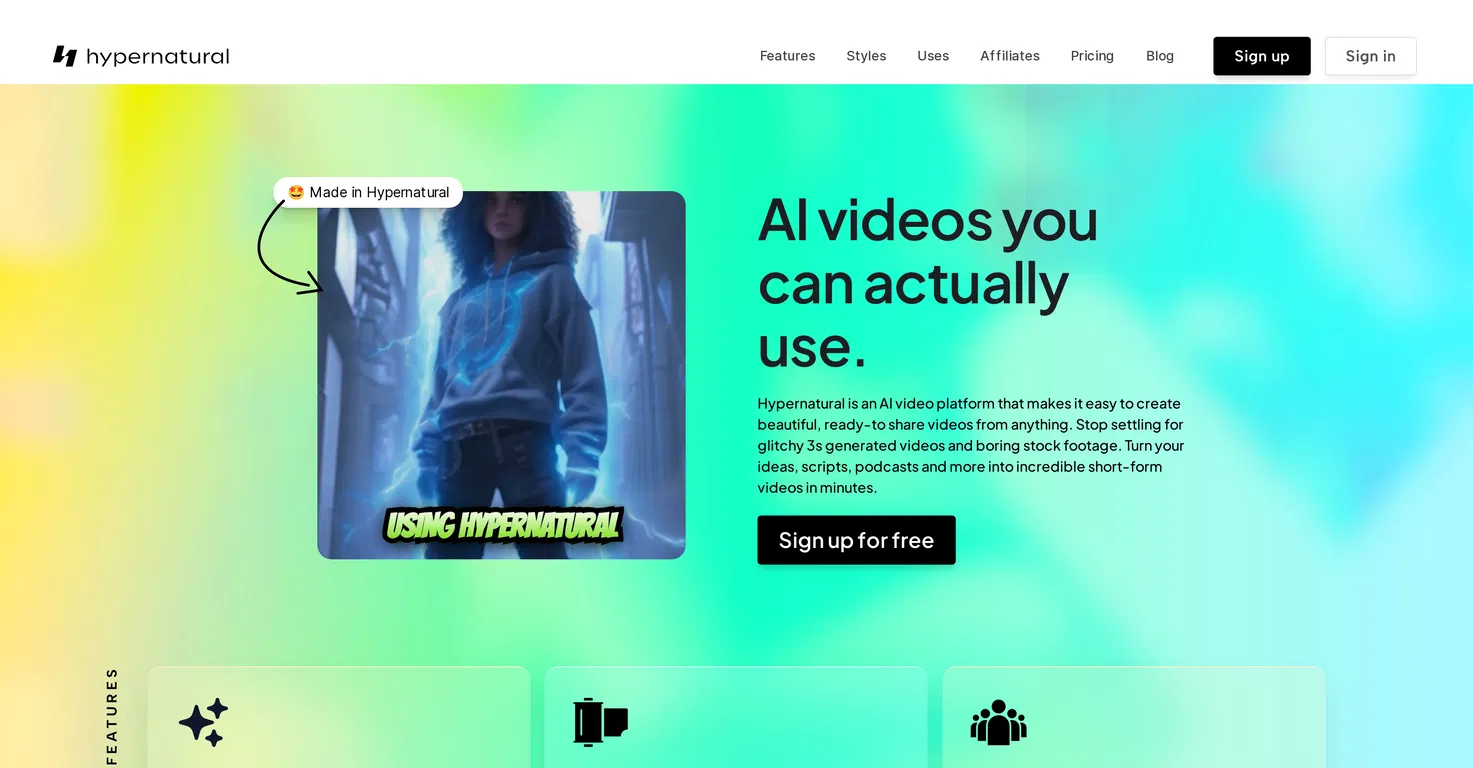 Hypernatural screenshot