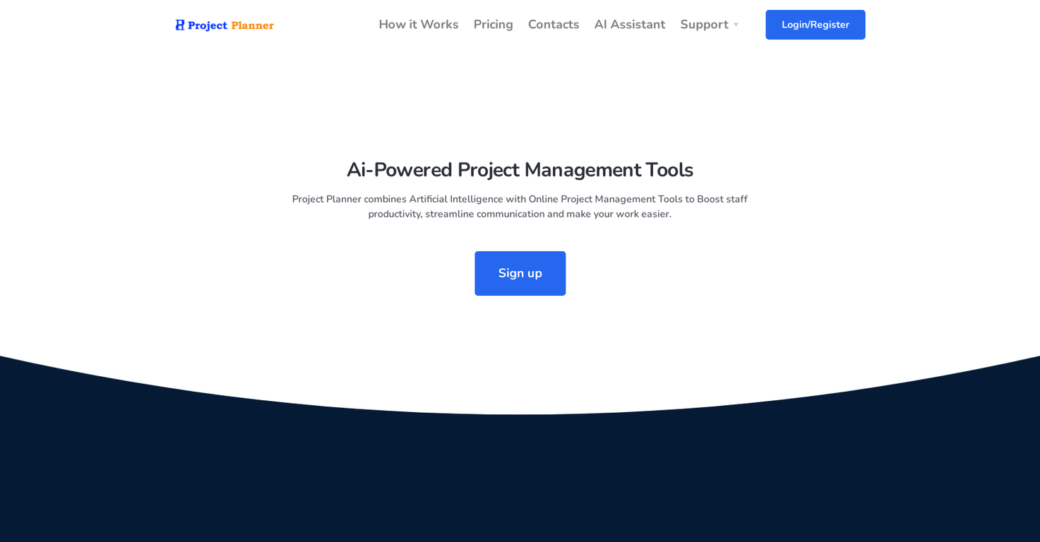 Project Planner screenshot