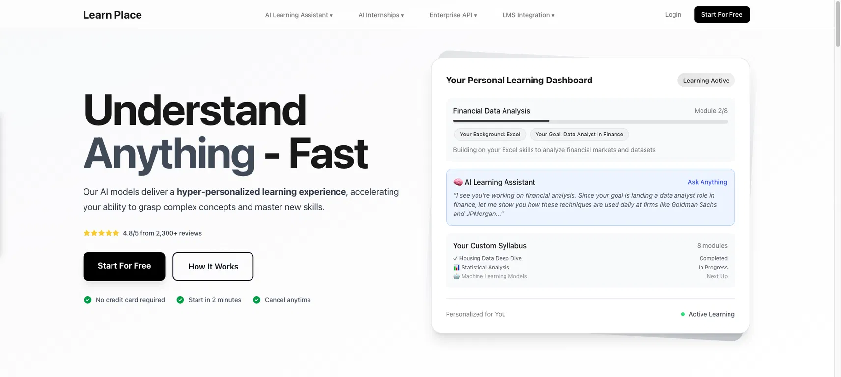 Learn Place AI screenshot