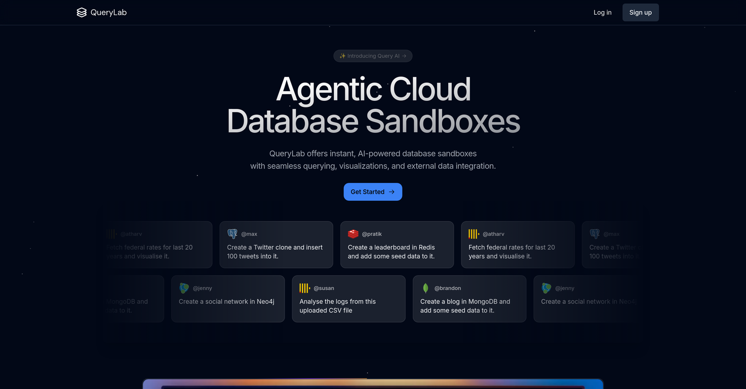 QueryLab screenshot