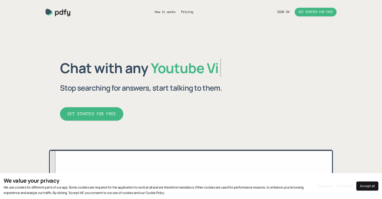 Pdfy screenshot