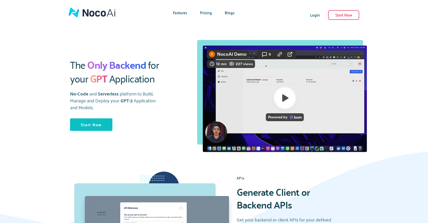 NocoAI screenshot