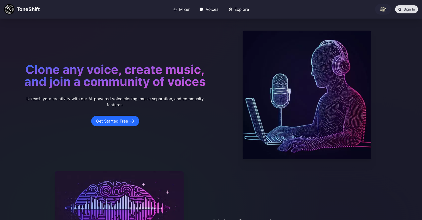 ToneShift screenshot