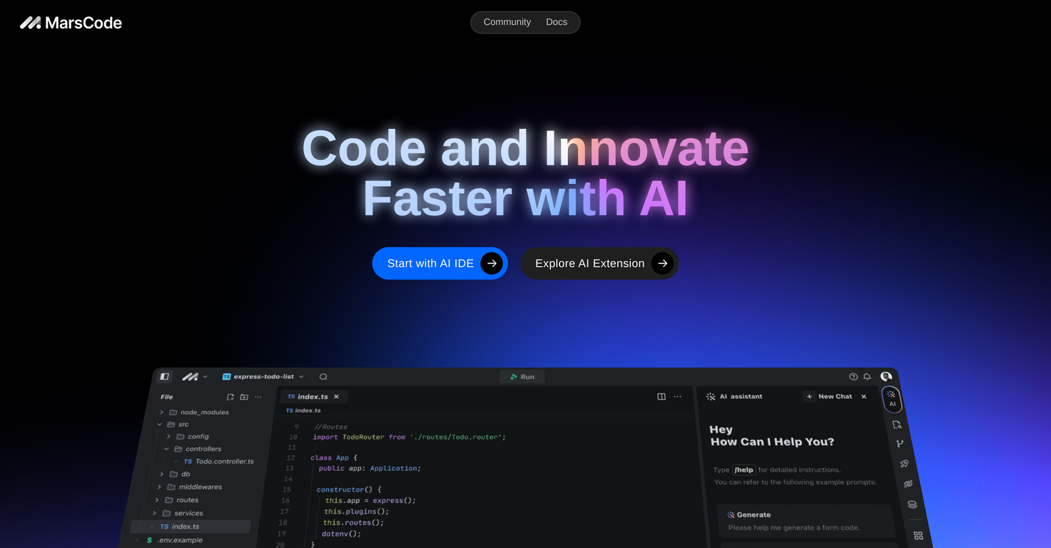 MarsCode screenshot