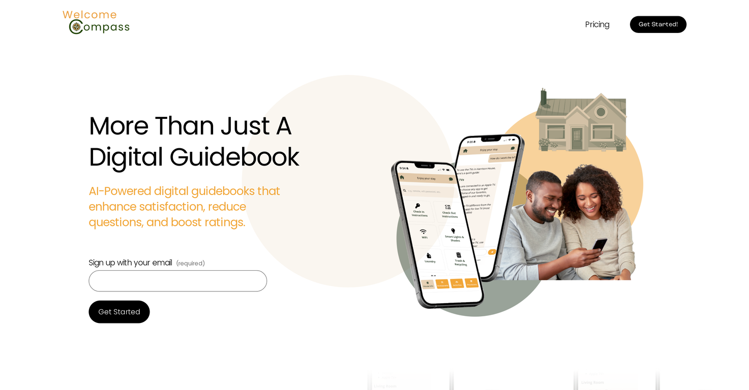Welcome Compass screenshot