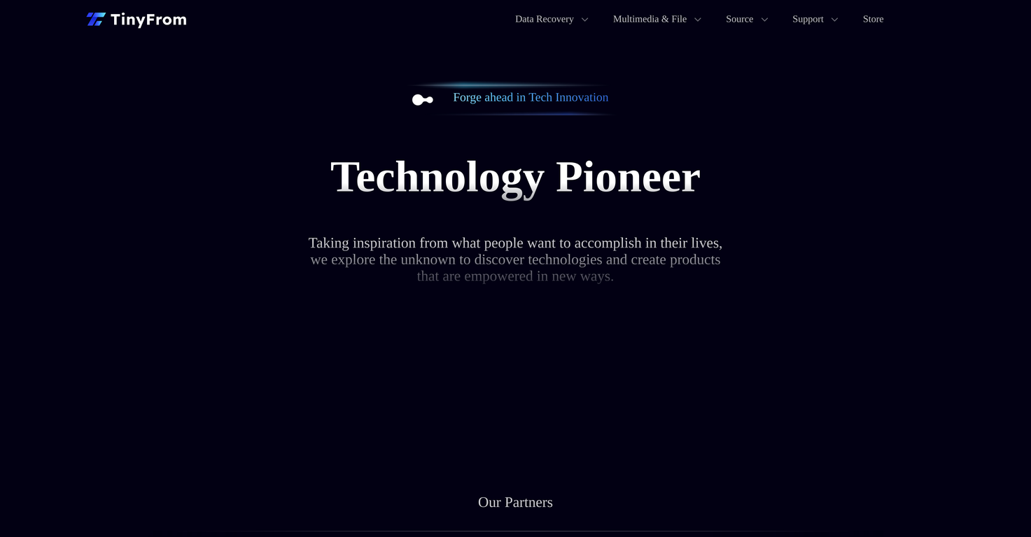 Tinyfrom screenshot
