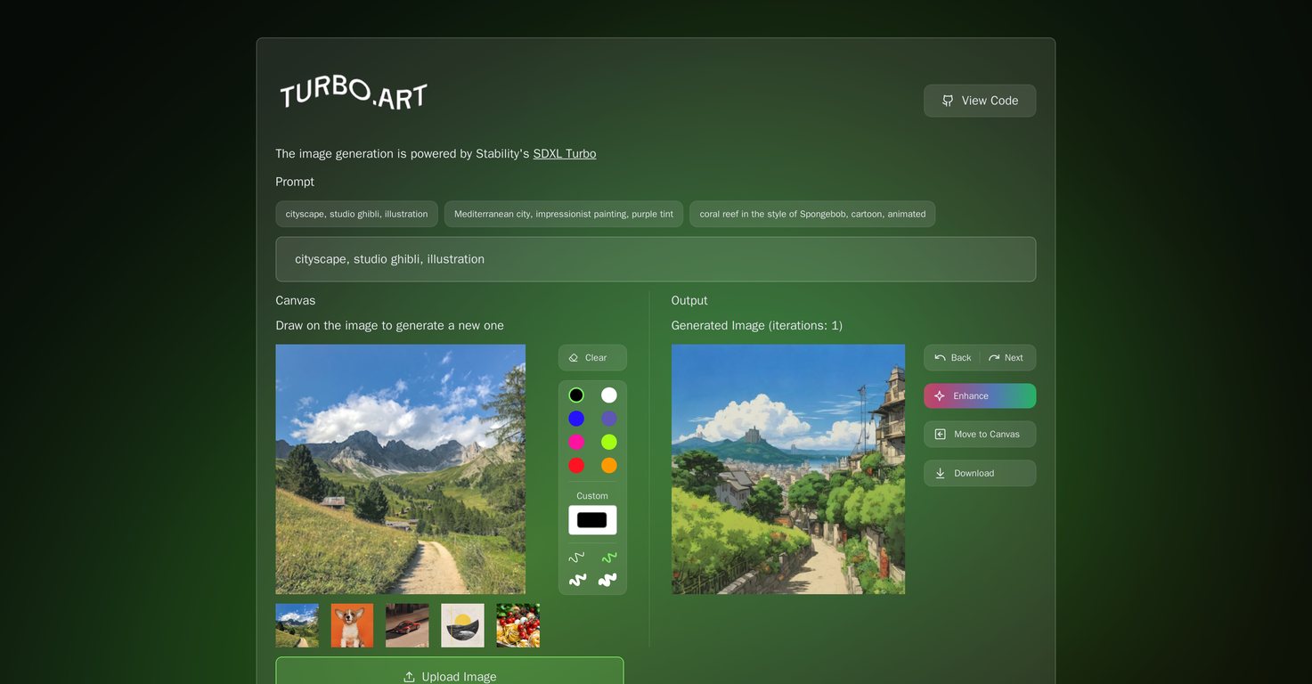 Turbo.Art screenshot
