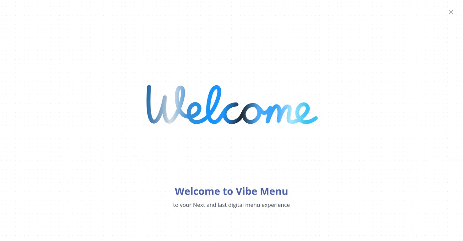 Vibe Menu screenshot