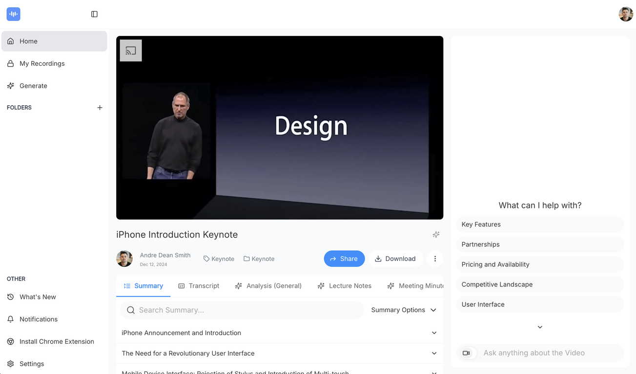 ScreenApp screenshot