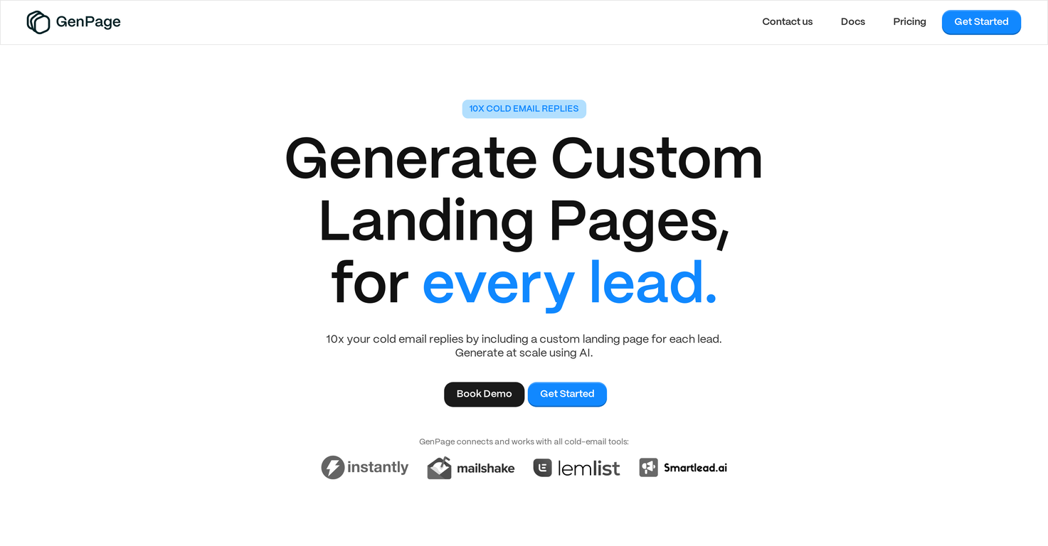 GenPage screenshot