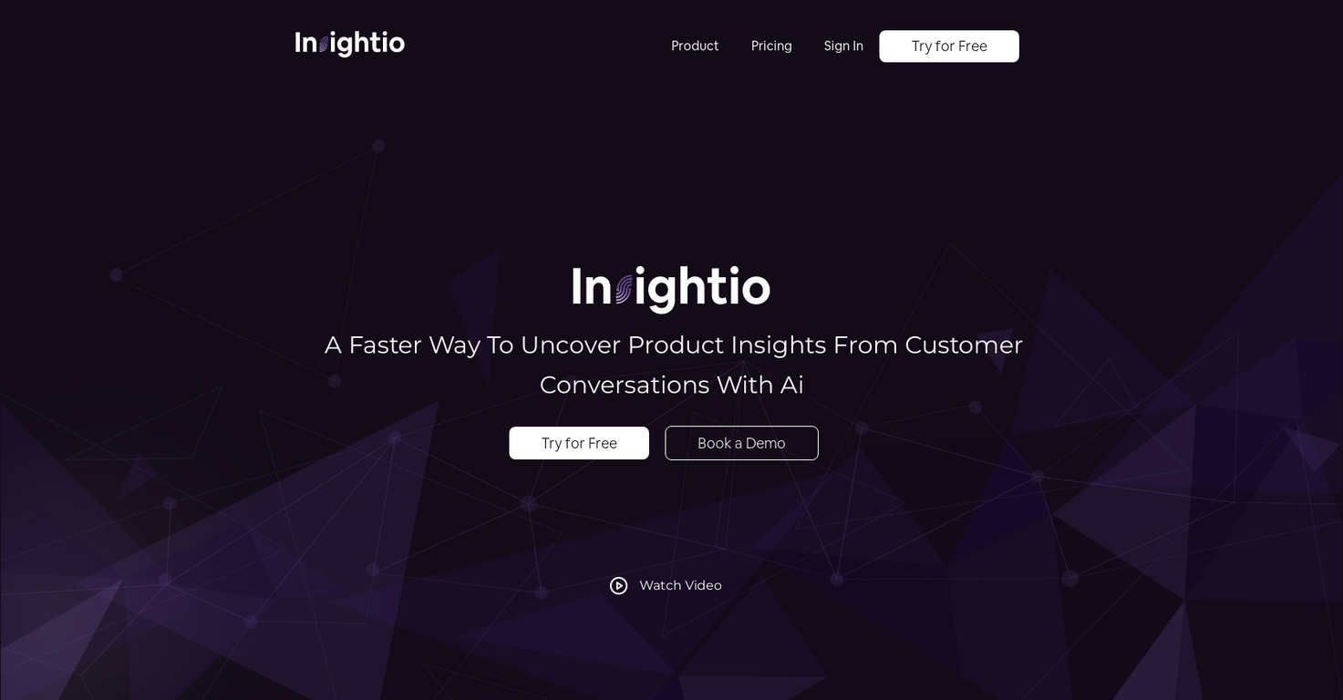 Insightio screenshot