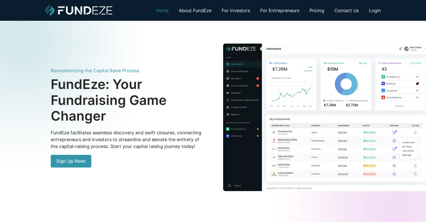 FundEze screenshot