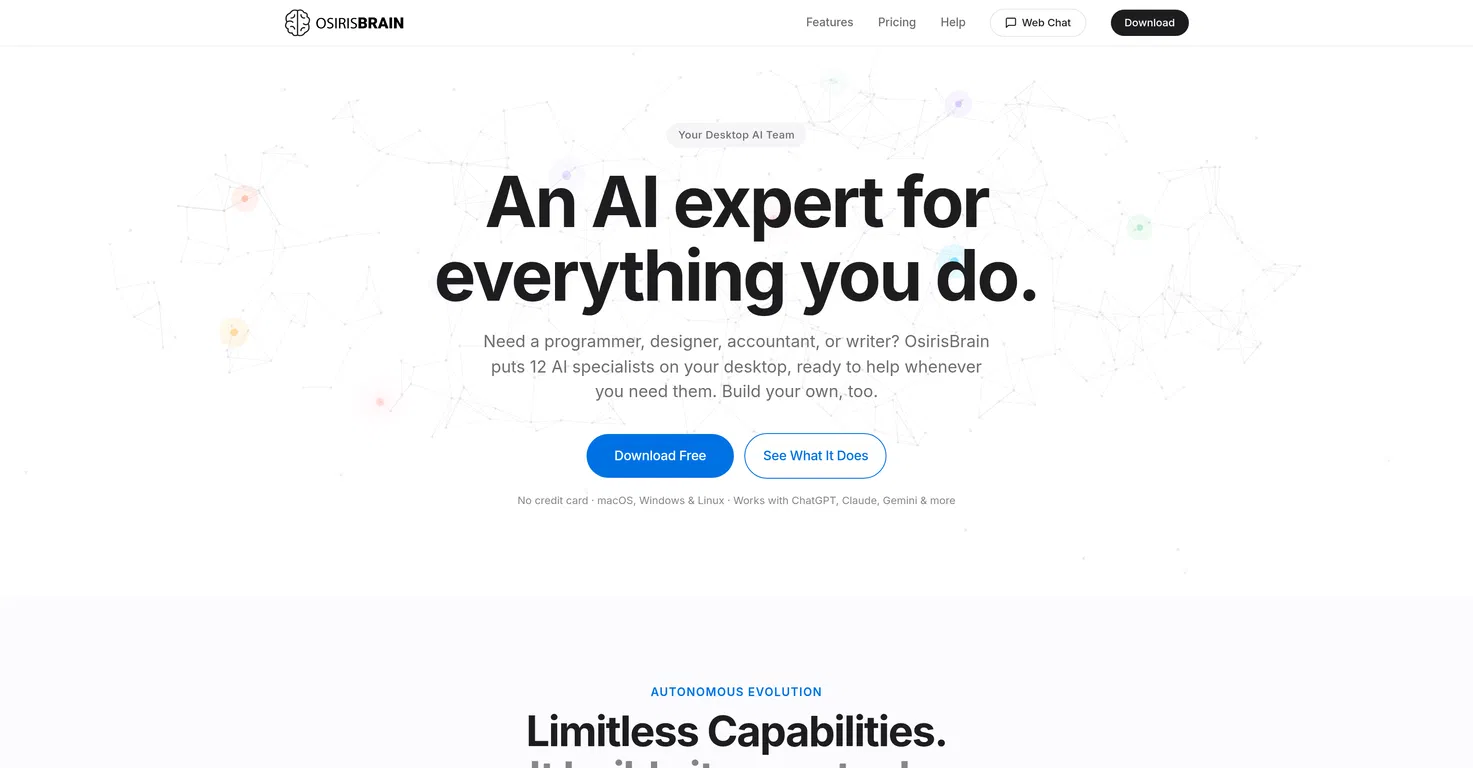 OsirisBrain screenshot