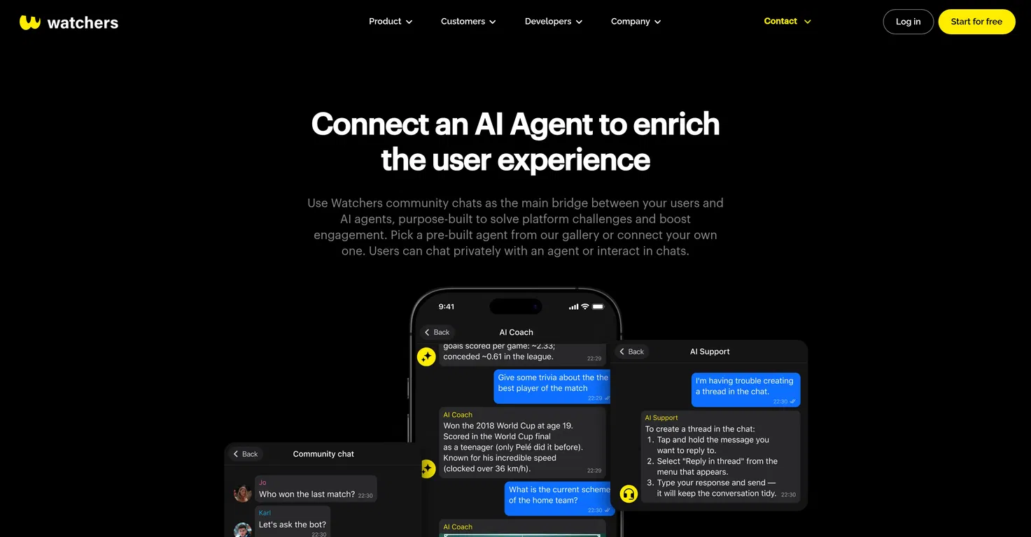 AI Assistants by Watchers screenshot