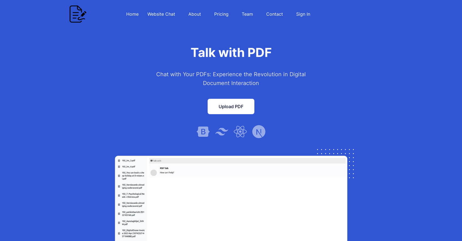 PDF Talk screenshot