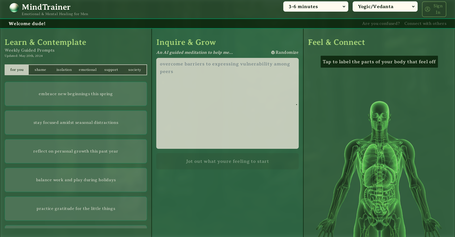 MindTrainer from Clairity Healing screenshot