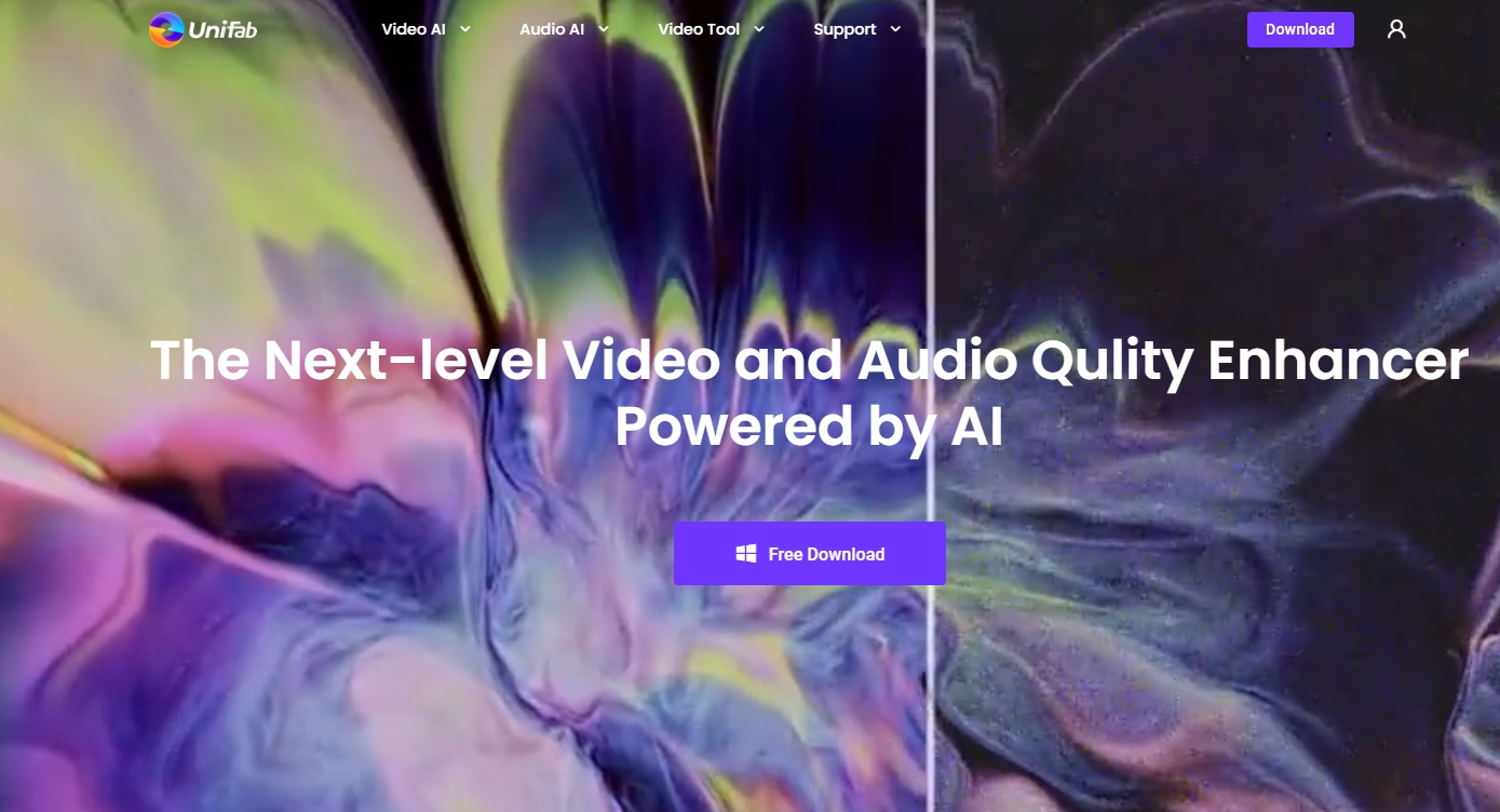 UniFab Video Enhancer screenshot