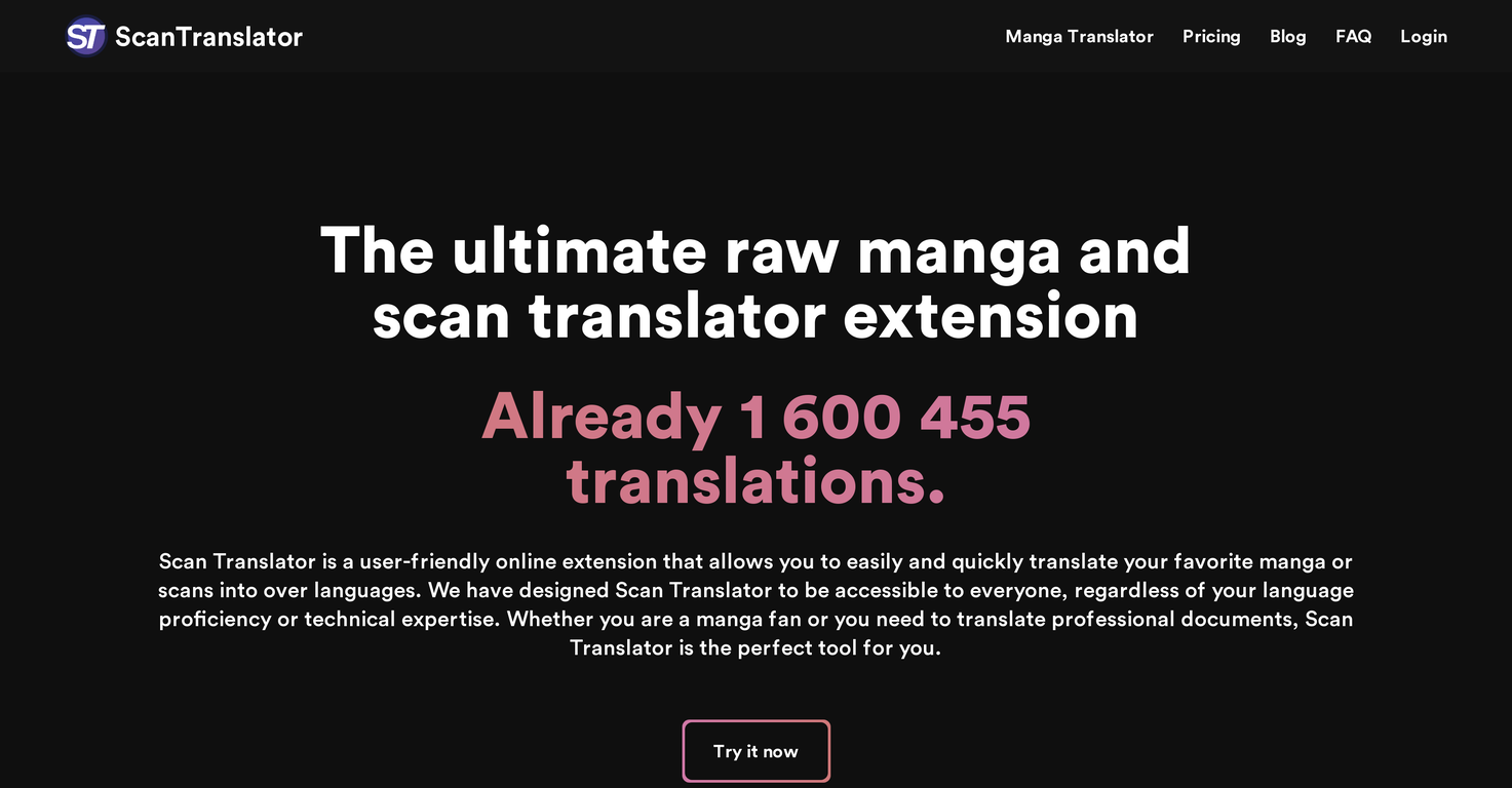 Scan Translator screenshot