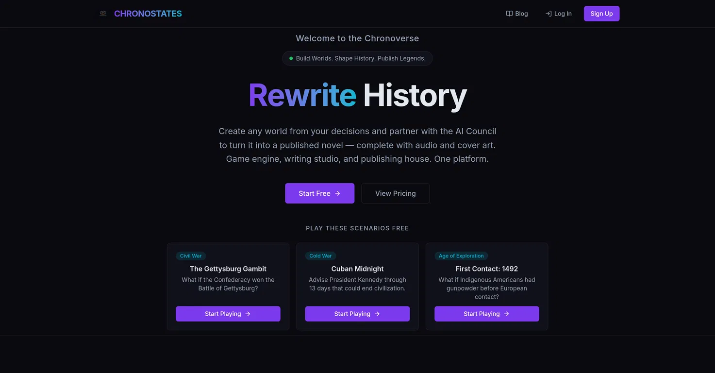 Chronoverse screenshot