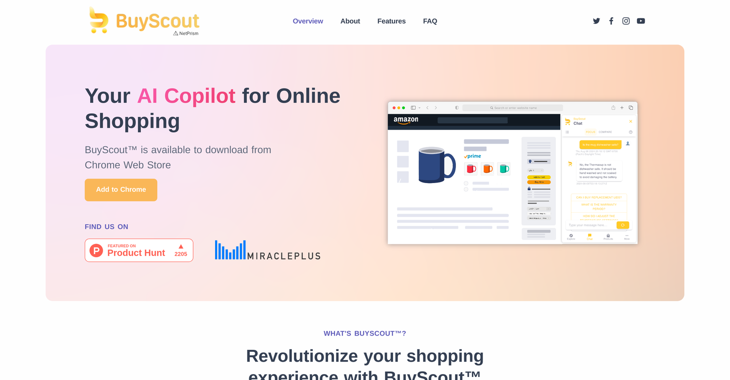 BuyScout screenshot