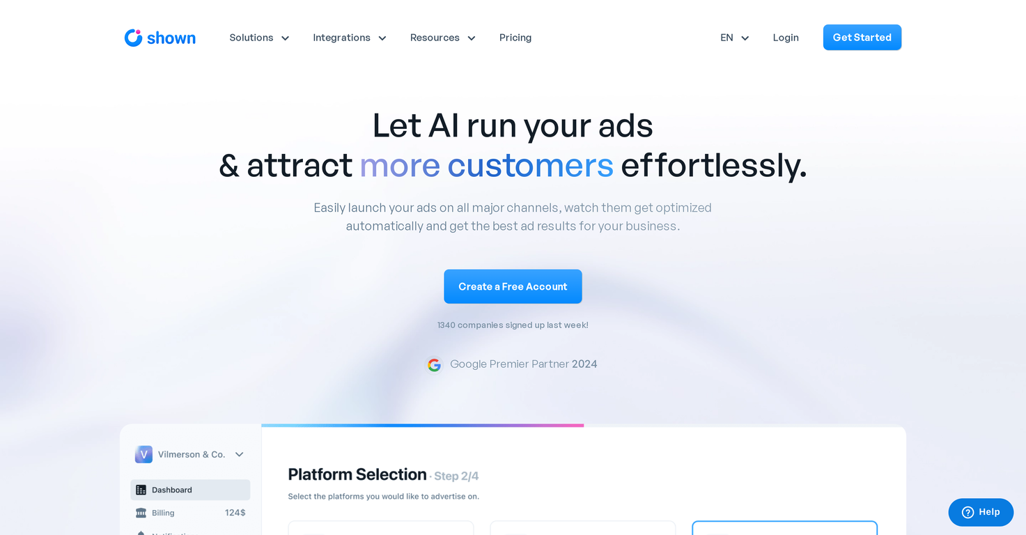 Shown.io screenshot