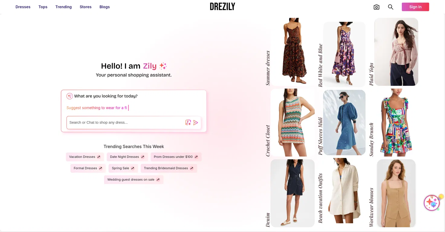 Drezily screenshot