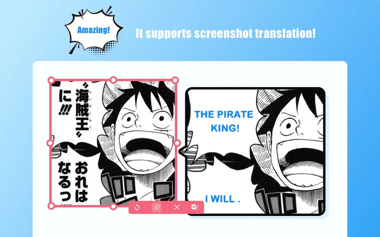 TranslateManga - Manga Translator & Manga Tracker screenshot