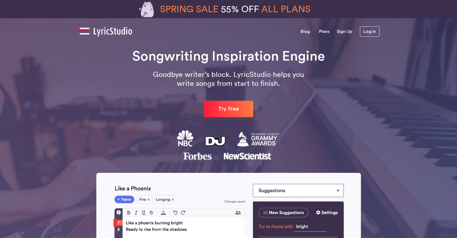 Lyric Studio screenshot