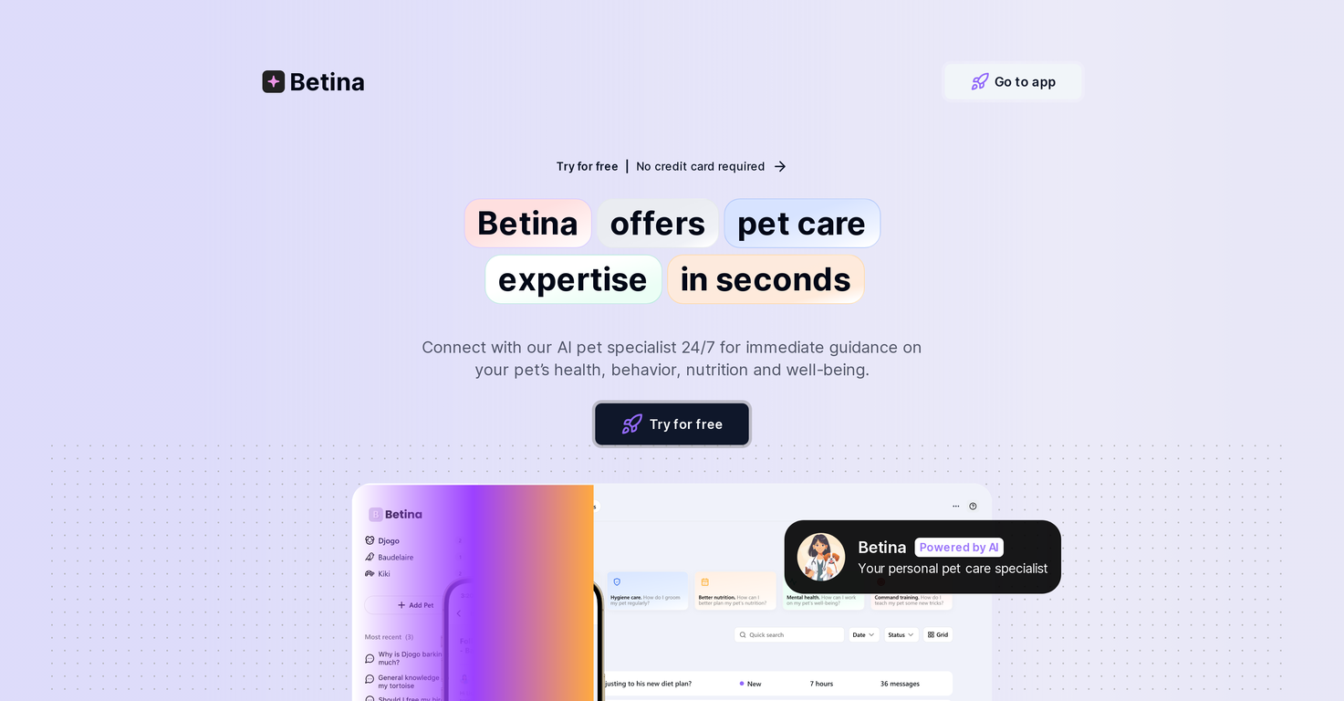 Betina screenshot