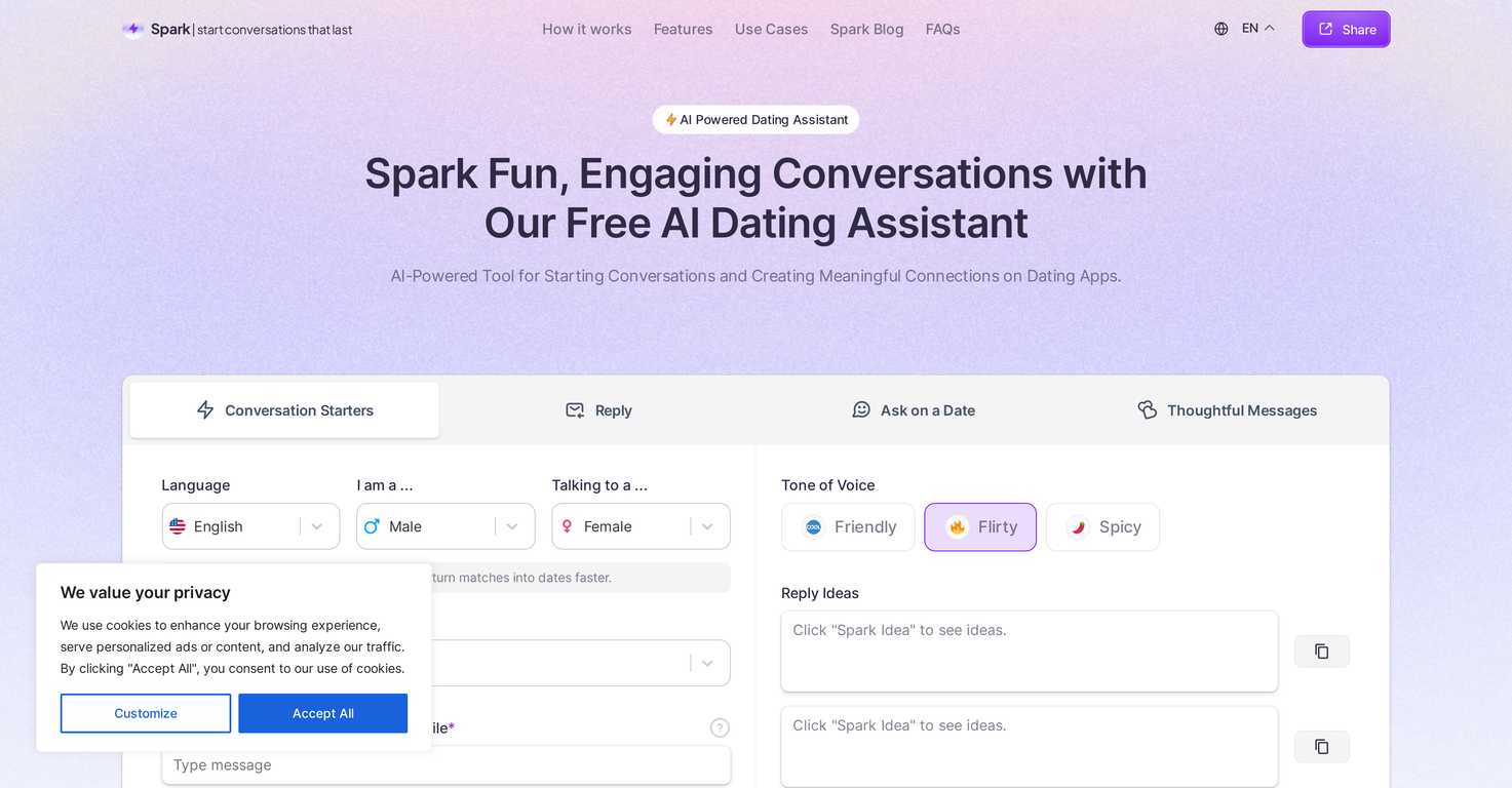 WithSpark.ai screenshot