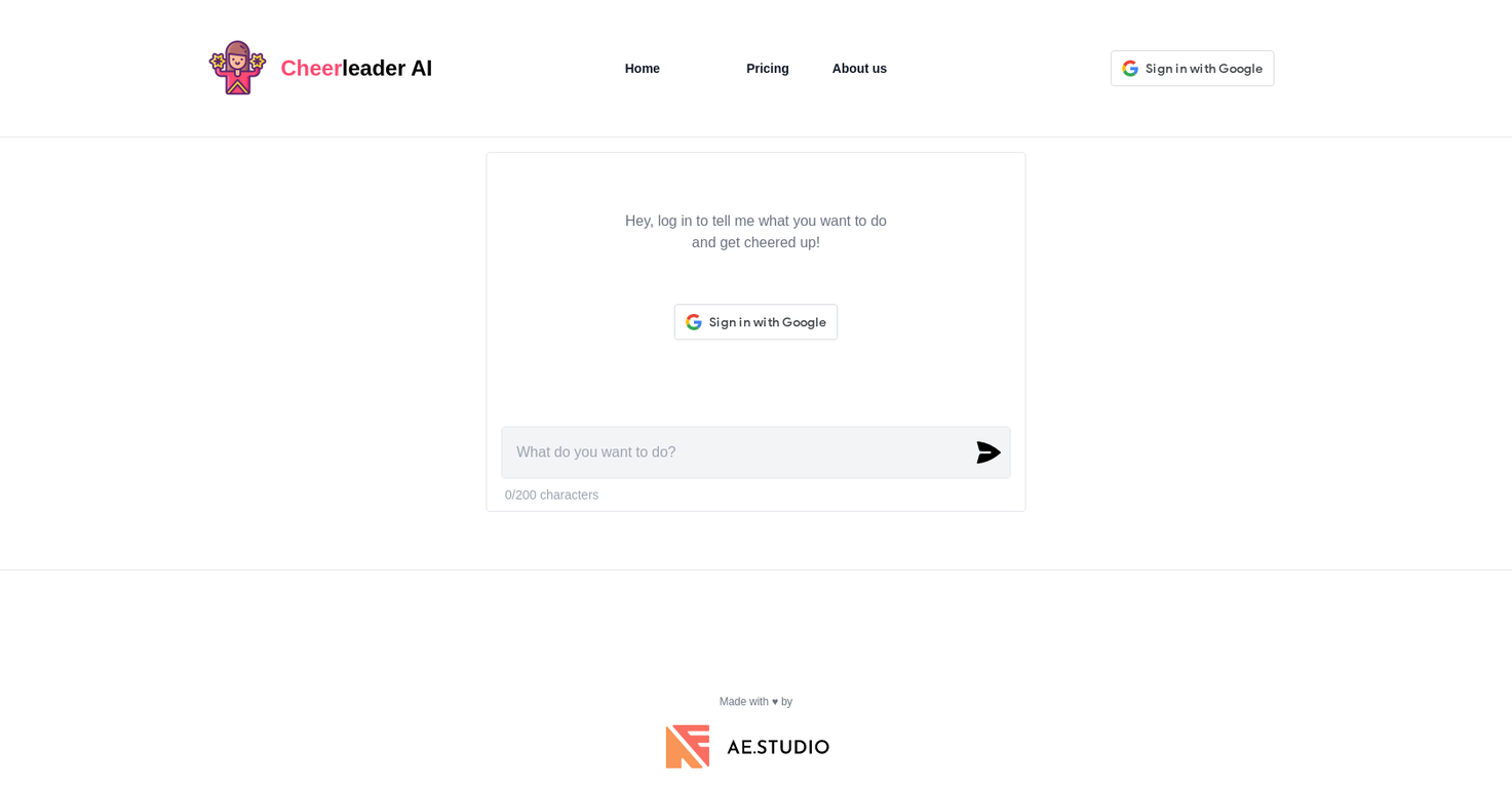 Cheerleaderai screenshot