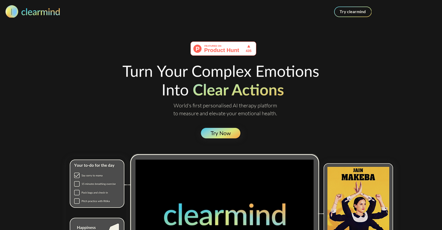 Clearmind screenshot