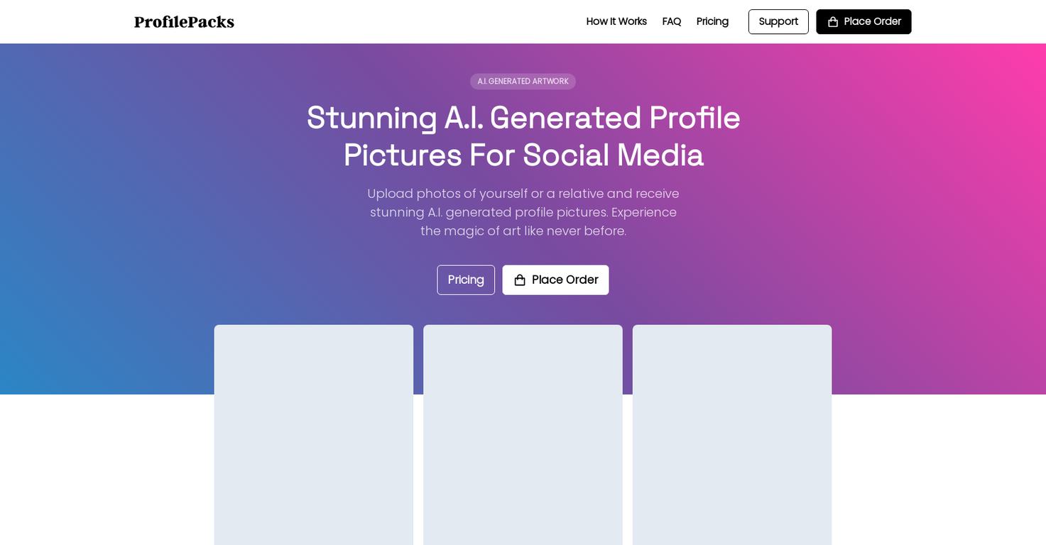 Profile Packs screenshot