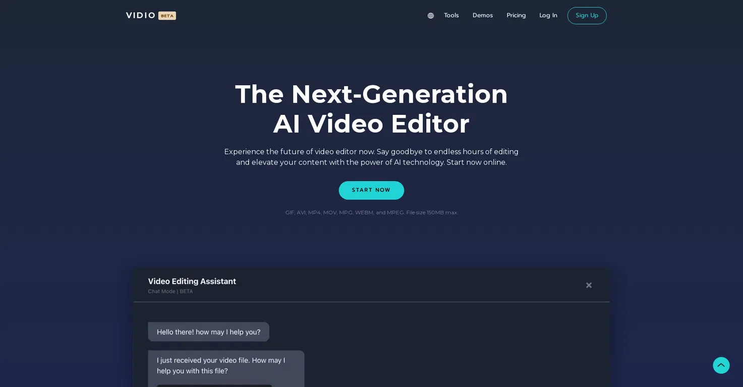 Vidio screenshot