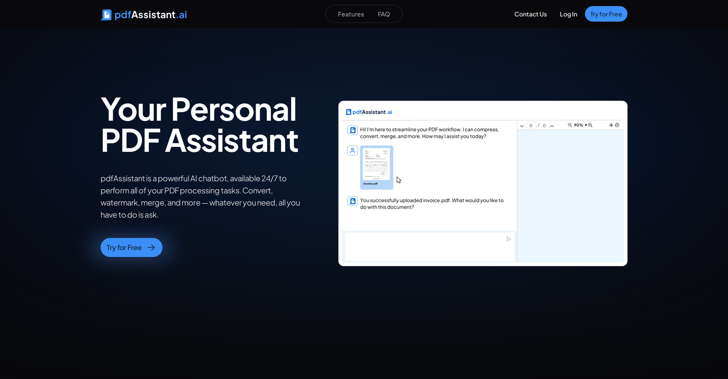 pdfAssistant.ai screenshot