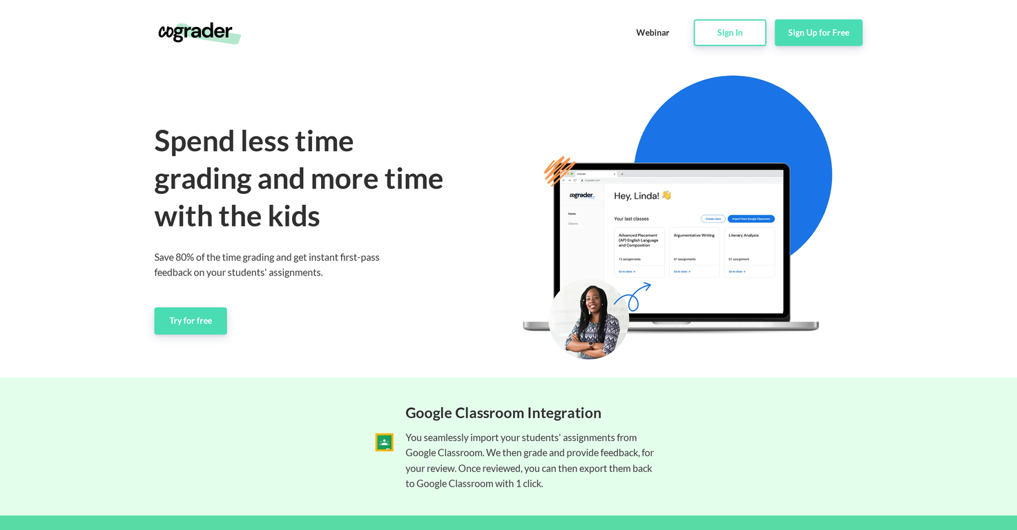 CoGrader screenshot