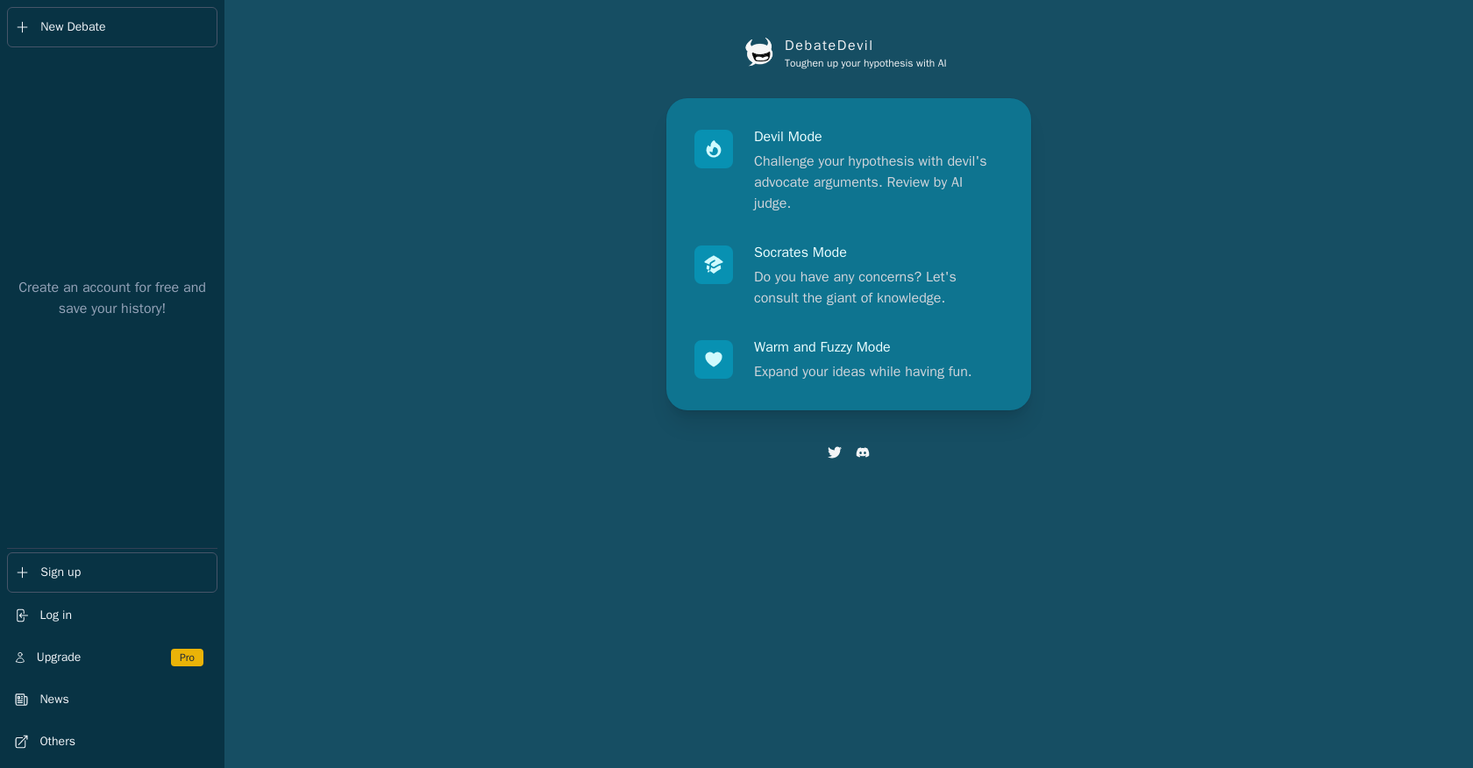 Debate Devil screenshot