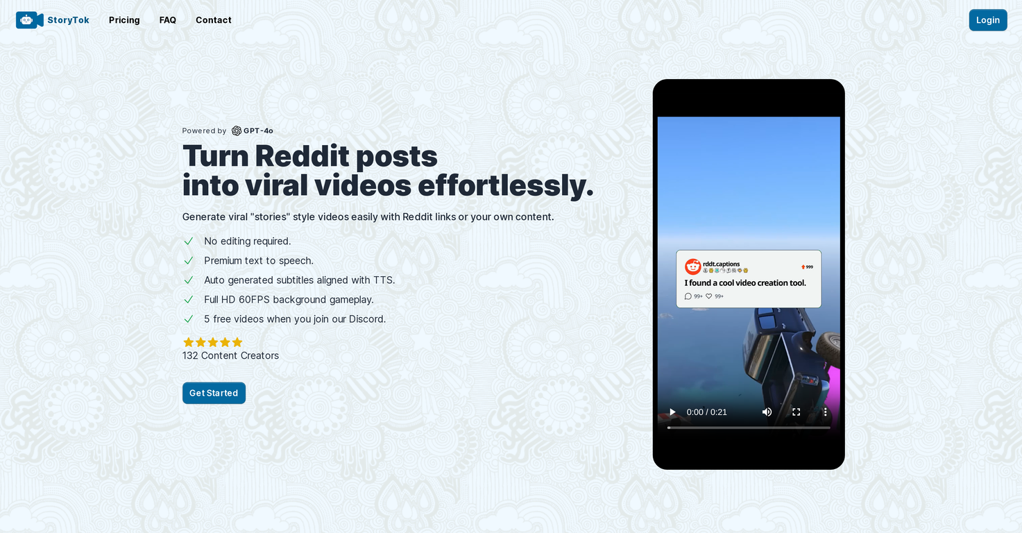 StoryTok screenshot