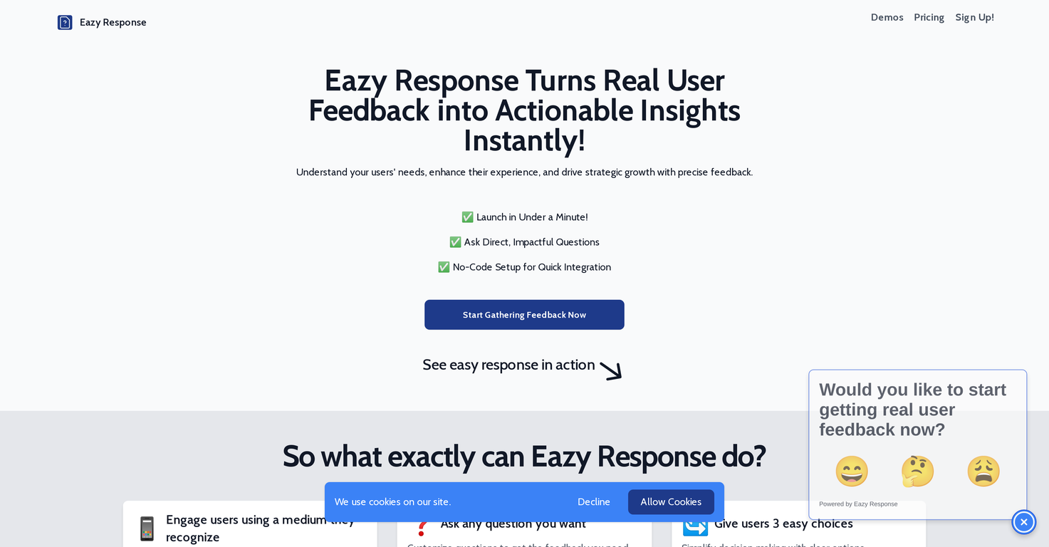 Eazy Response screenshot
