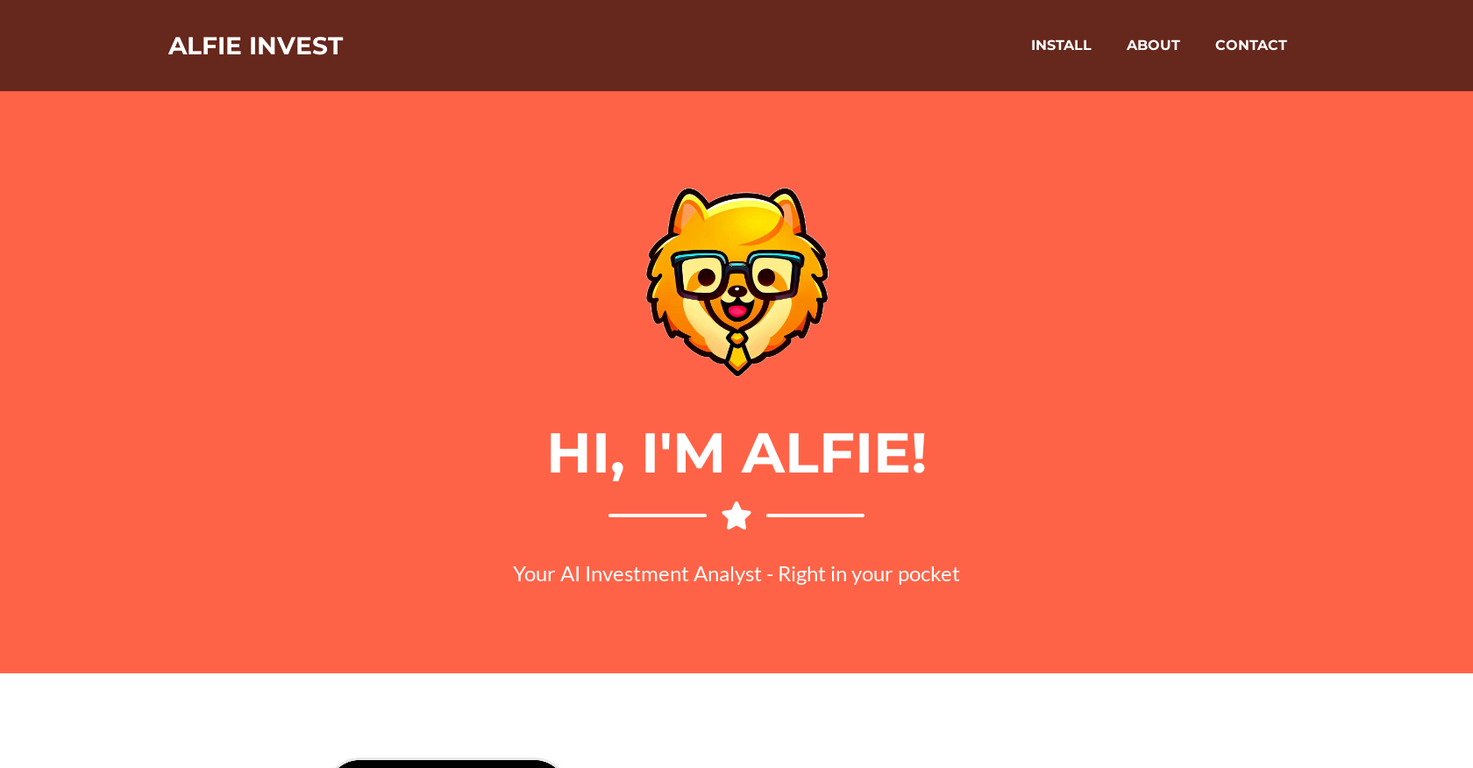 Alfie Invest screenshot