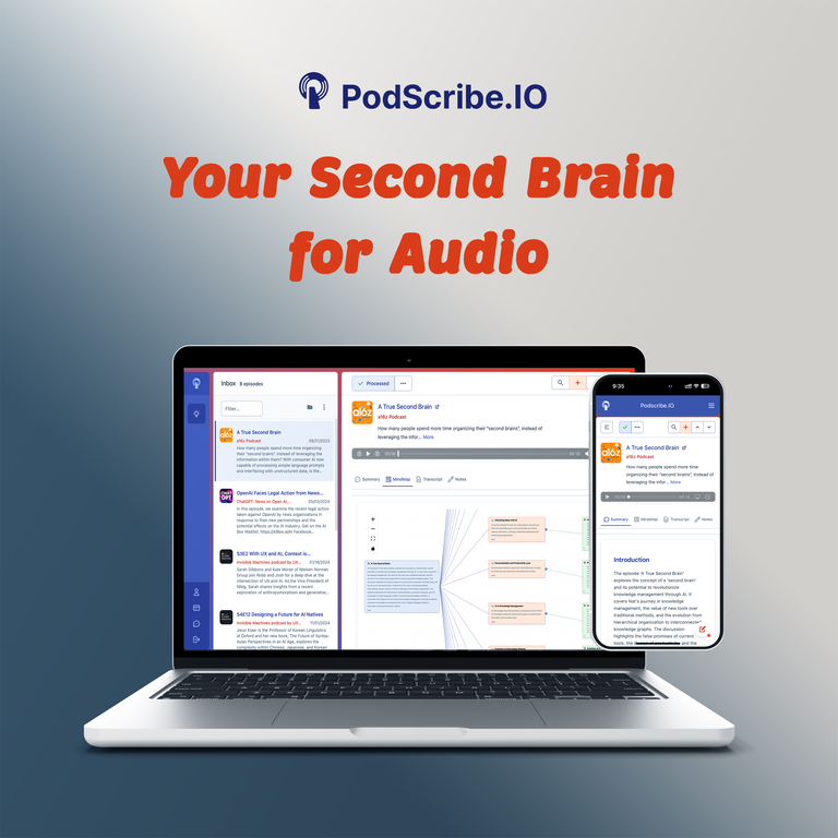 PodScribe.IO screenshot