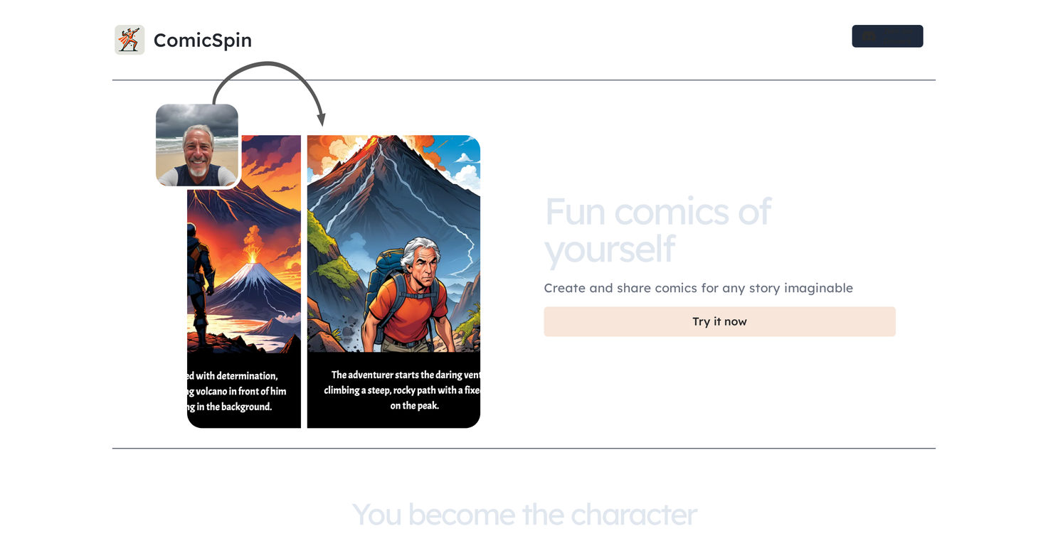 ComicSpin screenshot